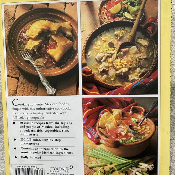 MEXICAN COOKBOOK 1995 1st Edition 50 Classic Recipes with Easy Directions - Picture 2 of 10